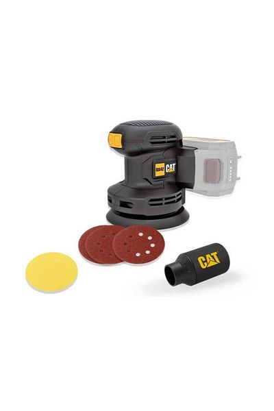 Caterpillar Cat Dx42B 2 In 1 Cordless Orbital Sander With Polisher 18V 125Mm