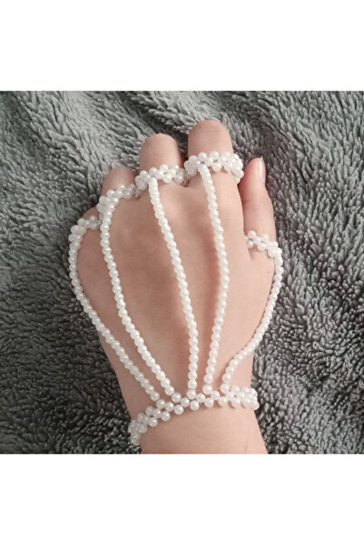 Shiklik MODA Elegant White Pearl Women's Shahmeran - Complete Your Elegance