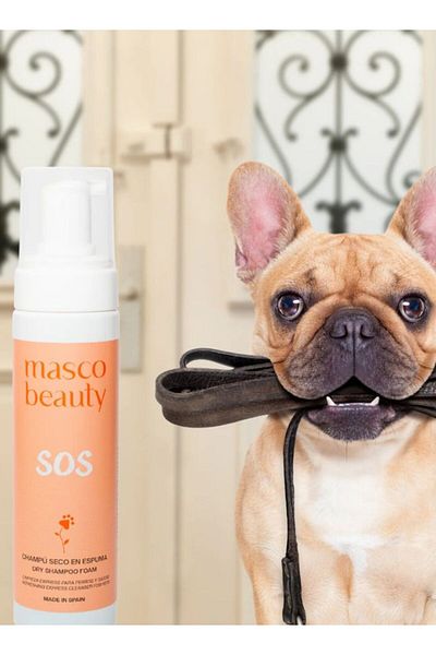 Masco Beauty SOS Dry Foam Dog Shampoo - Made in Spain