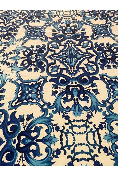 Lia's Boutique Waterproof cotton tablecloth with floral pattern