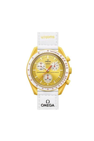 Omega Omega Swatch watch with elegant and distinctive design with accessories