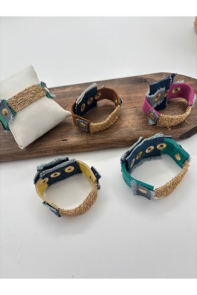 AGG TASARIM Denim Bracelet