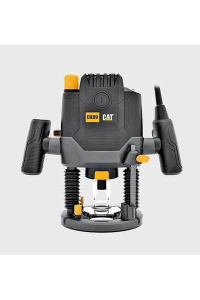 Caterpillar Cat Dx89 2100W Router With Spindle Lock Technology Accessories Included