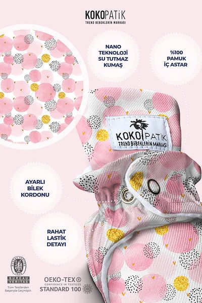 Kokopatik Pink Bubble Panduf