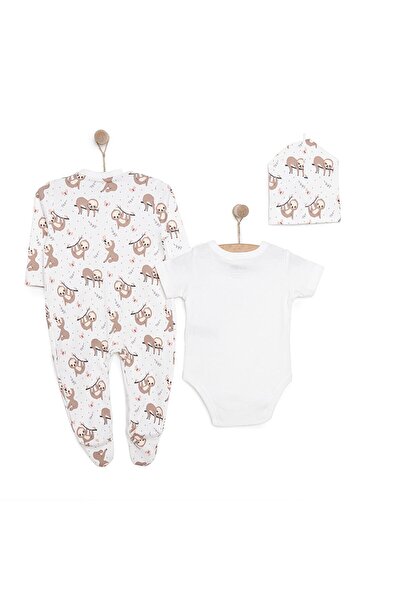 ebebek Hello Baby HelloBaby Yenidoğan Tulum-Body-Şapka