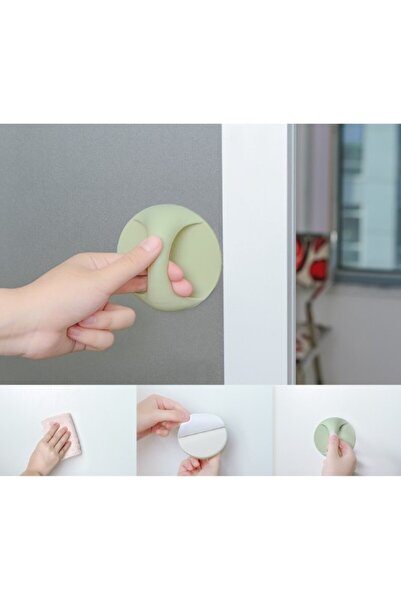 Mersi SHOP Suport adeziv practic pentru ușă de dulap – Dispozitiv de deschide...