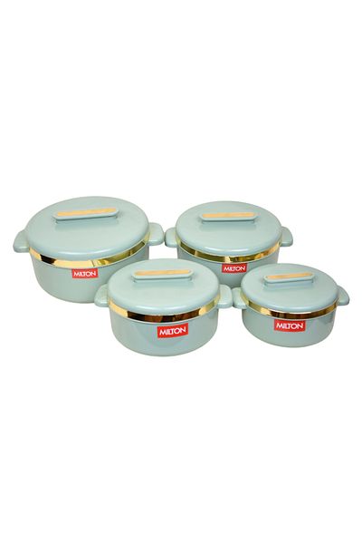 Milton 4-piece food container set, 0.5 / 1 / 1.5 / 2.5 liters