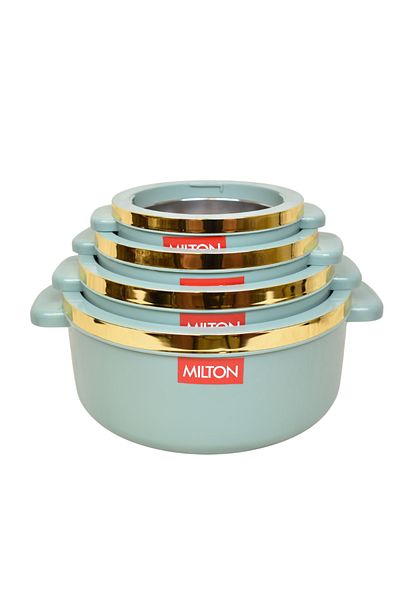Milton 4-piece food container set, 0.5 / 1 / 1.5 / 2.5 liters
