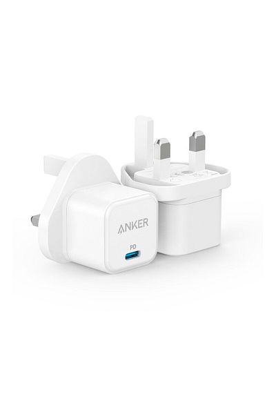 Anker PowerPort III Cube Adaptor A2149K21 20WCompact Fast Charging Adapter for Phones & Tablets