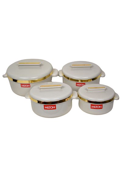 Milton 4-piece food container set, 0.5 / 1 / 1.5 / 2.5 liters