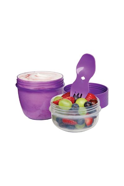 Sistema Go to Snack Capsule Purple and Clear
