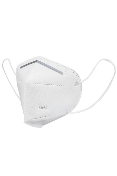 EarthKeepers Set of 10 FFP2 masks, 5 layers, white