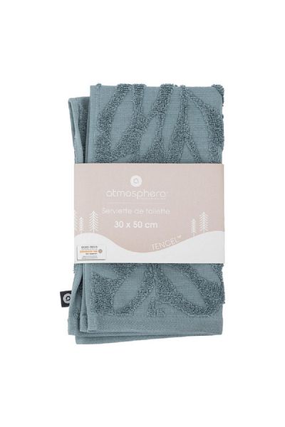 Atmosphera Sea View Cotton Towel Blue 30 x 50cm