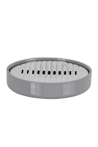 Prima Nova Lenox Glossy Finish Round Durable Plastic Soap Dish