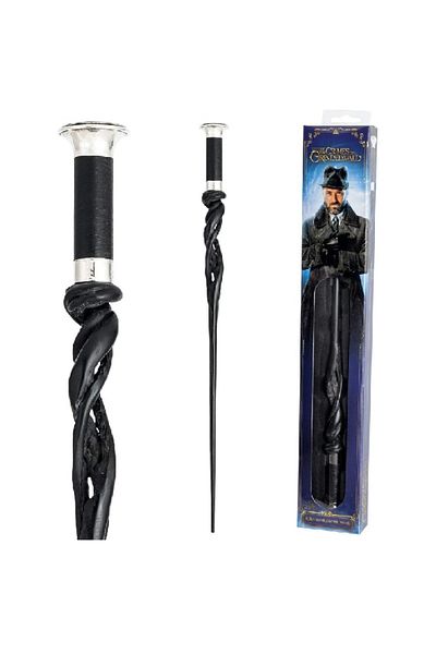 EarthKeepers Dumbledore Wand Fantastic Beasts, Steel, Classic, Black, THK®