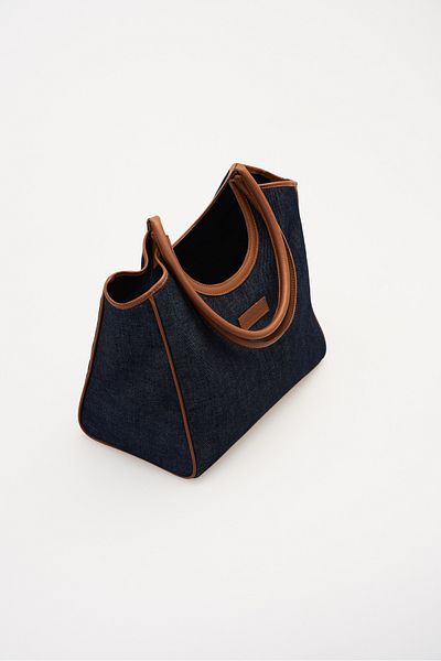Perspective Navy Blue Color Bag 0306
