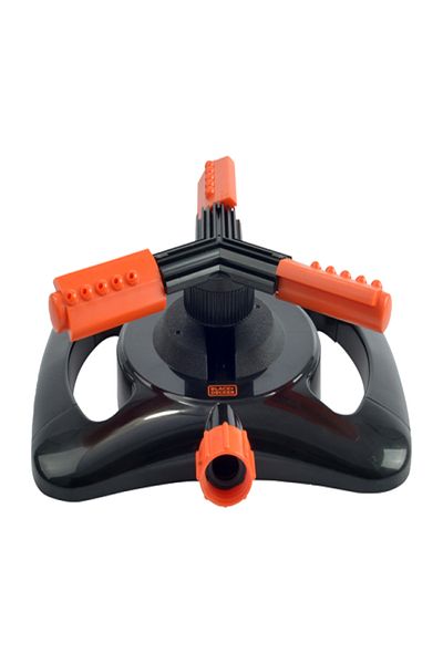Black&Decker Leak-proof ABS Plastic 3-Arm Whirling Sprinkler
