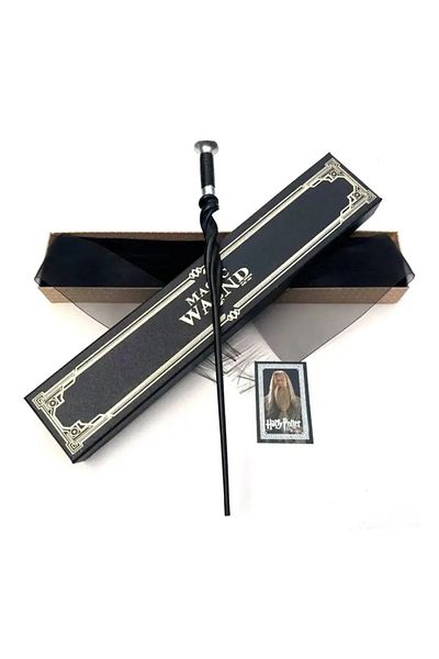 EarthKeepers Dumbledore Wand Fantastic Beasts, Steel, Classic, Black, THK®