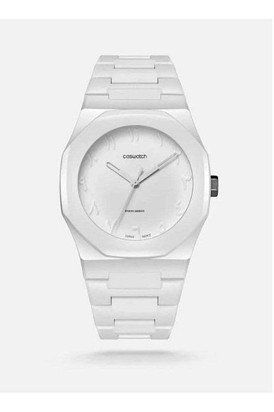 Carbon Arm High quality, waterproof carbon wrist watch with white balloon Arabic numerals