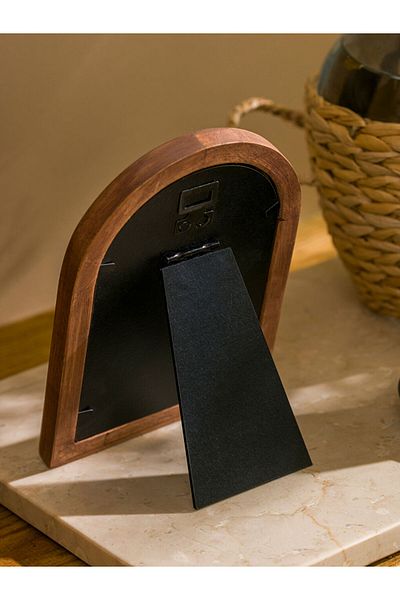 LC Waikiki Brown Decorative Wooden Photo Frame 17 cm