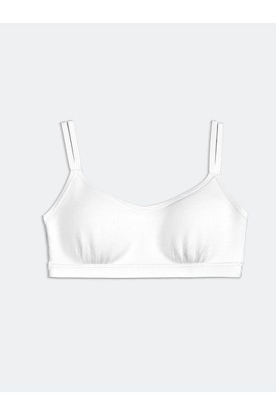 LC Waikiki Gray Basic Girl's Bustier