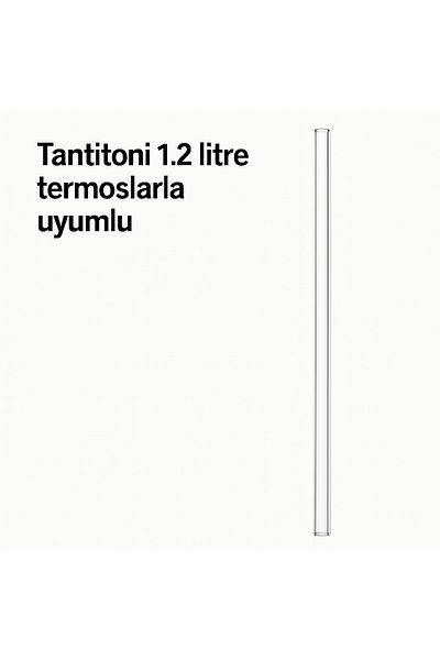 OliwaHome (Tantitoni Compatible with 1.2 Liter Thermoses) Flat Pipet Glamour Sipping Partner