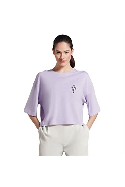 SKECHERS Kadın T-Shirt W Graphic Tee Crew Neck S231288-816