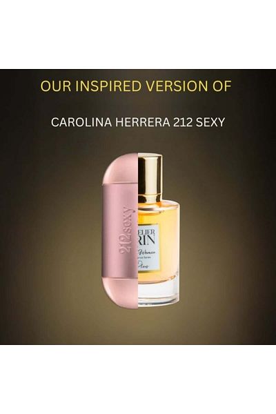 LATELİER ERİN Apa de Parfum L’Atelier ERIN W7, 50 ml, pentru femei, inspirat din C H 212 Sexy
