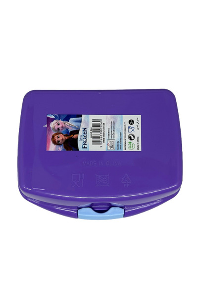 Frozen High Quality Durable Rectangular Lunch Box Purple