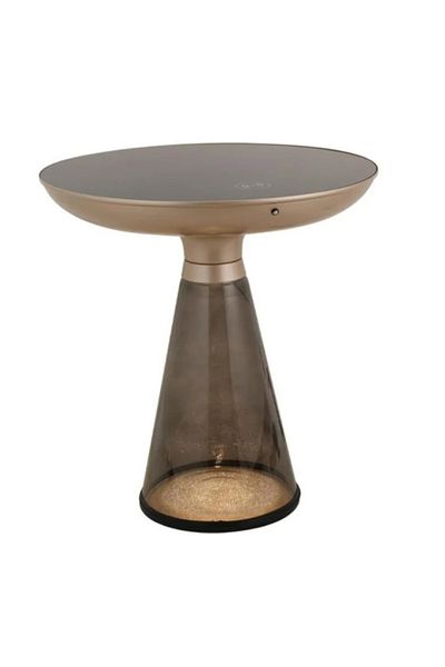 Siera Gold LED Dimmer Coffee Table Stand