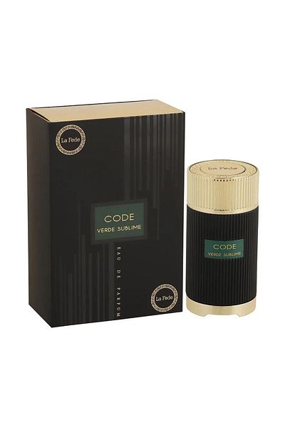 Khadlaj Code Verde Sublime La Fede , Eau De Parfum, Unisex, 100 ml