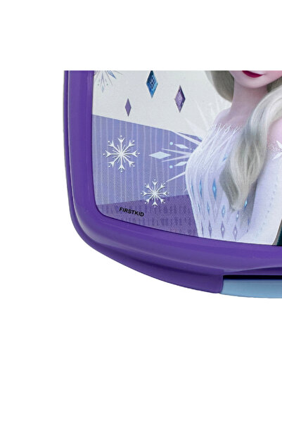 Frozen High Quality Durable Rectangular Lunch Box Purple