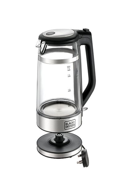 Black&Decker 2200W Cordless Design Double Wall Glass Kettle
