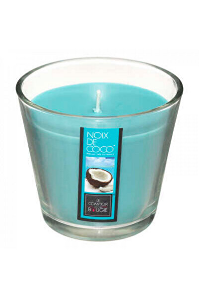 Atmosphera مجموعة شموع معطرة من الكريستال والزجاج برائحة منعشة وممتعة، ألوان ...