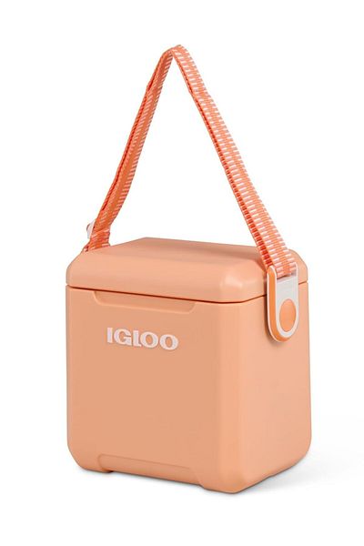 IGLOO Tag-A-Long Too Foam-Insulated Cooler Apricot 11quart