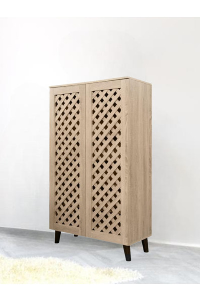 DEC4 دولاب أحذية ماليزي بتصميم راقٍ مقاس 80 سم بالوان مختلفة