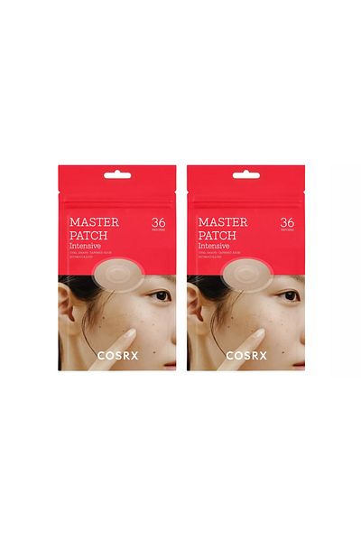 Cosrx Set of 2 pimple and anti-acne patches, Master Patch Intensive, COSRX, 2x36 pcs