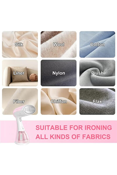 TOSCANA U High-Power Portable Garment Steamer with Fast Heating, Wrinkle Remover - 1500W 300ml