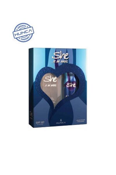 She Is An Angel EDT 50 ml + Deodorant Spray 150 ml Women's Perfume Set