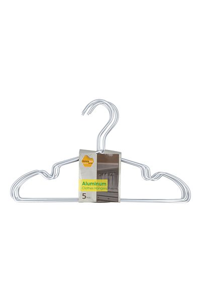 HONEYBEE 5-Piece Kids Hanger Silver