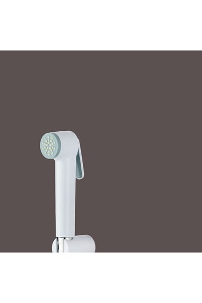 Voli Easy Installation Hassle-Free Adjustable Shattaf Set for Bathroom White 120cm