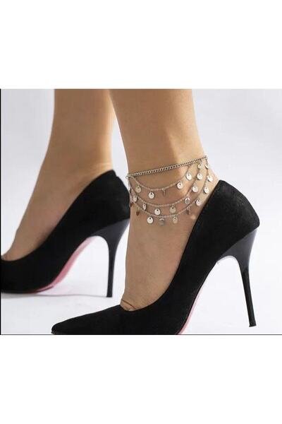 Genel Markalar Şık ve Modern Kadın Zincir Halhal - Stilinizin Tamamlayıcısı