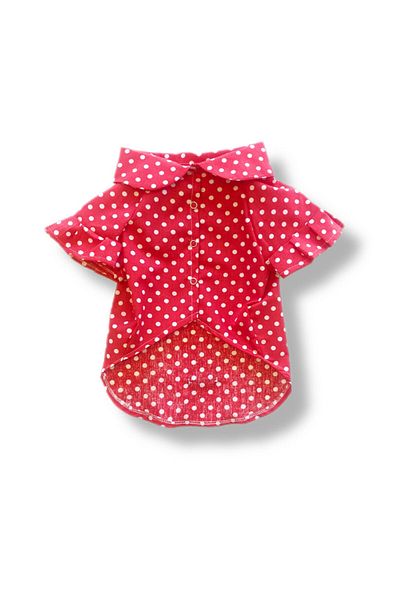 Luli Pet Polka Dot Dog Shirt