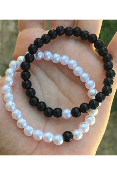 Shiklik MODA سوار نسائي أنيق مكون من قطعتين من اللؤلؤ - اكتمل أناقتك