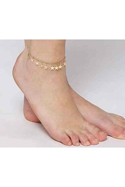 Shiklik MODA Gold Color Star Model Anklet to Enhance Your Elegance