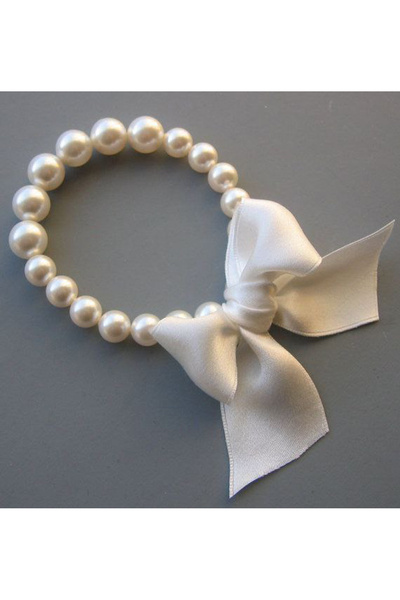 Shiklik MODA ارفع أناقتك مع سوار الساتان اللؤلؤي الأنيق