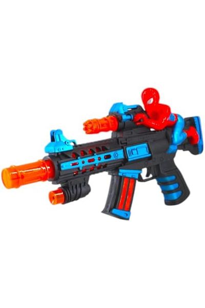 Toybox Lightweight Combat Revolver with Sound and Light Design, 40×20×10 cm, Multicolor