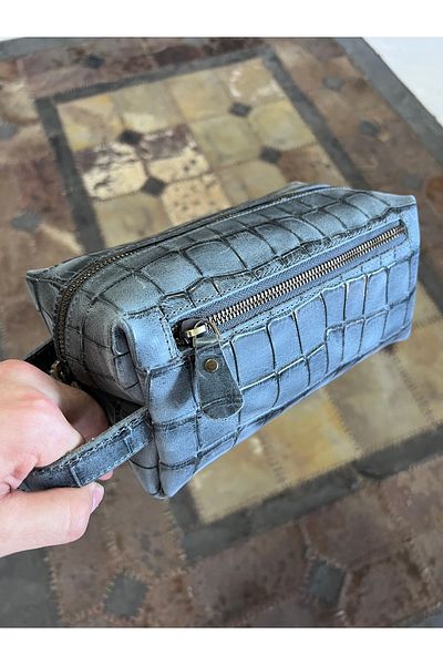 ÖzkanAccessory T-Shirt Premium Trend Men's Leather Handbag