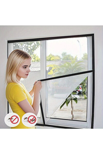 Trendpazarım Tak Çıkar Çift Kanat Sineklik 100x150 cm – Montaj Gerektirmeyen ...