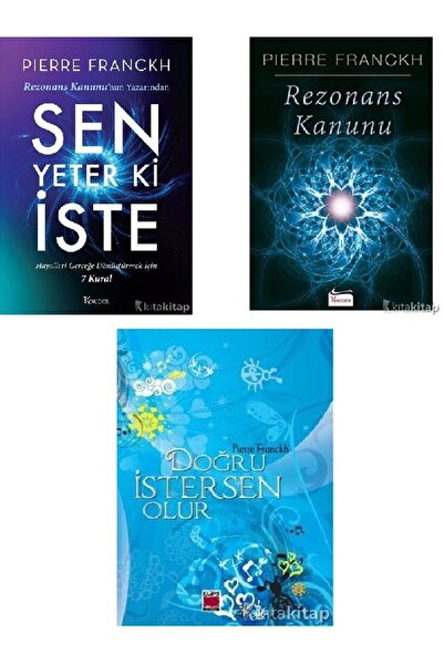 Destek Yayınları Sen Yeter ki İsteRezonans KanunuDoğru İstersen OlurPierre Fr...